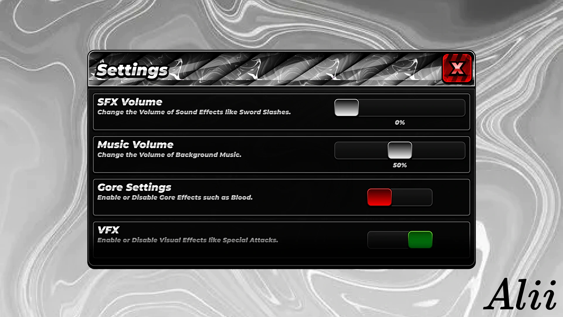 Settings UI Practice 2